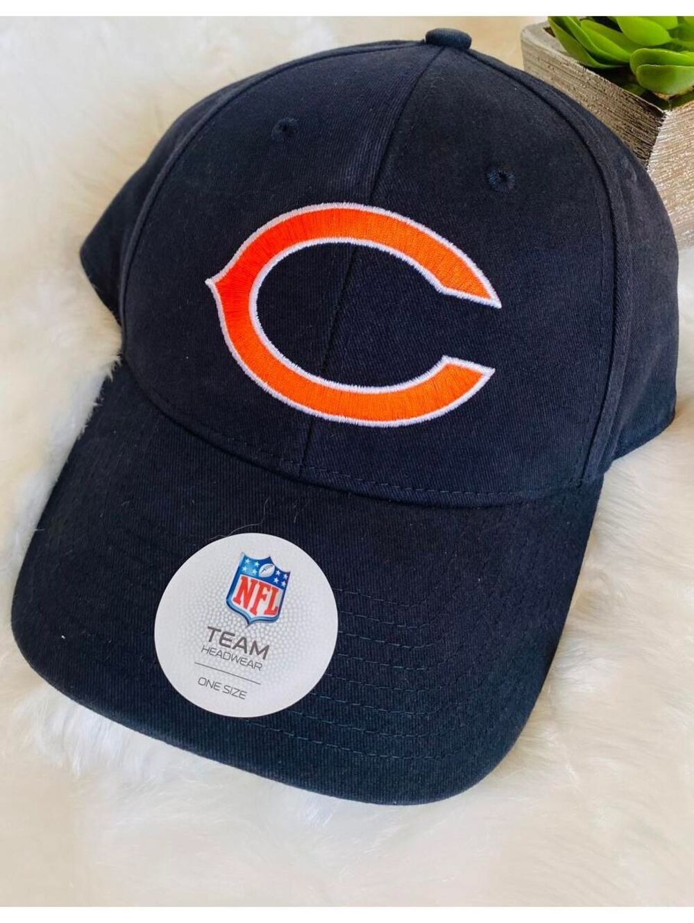 Chicago Bears NFL Adjustable Black Hat